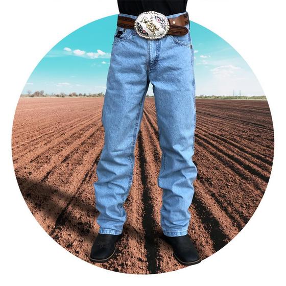 Imagem de Calça country tradicional jeans masculina cowboy texas road