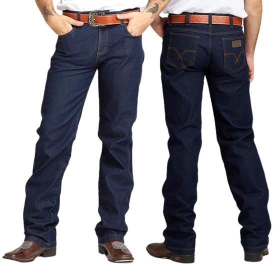 Imagem de Calça Cowboy Masculina Pura Raça Tradicional Amaciada Country - Ref. 070518