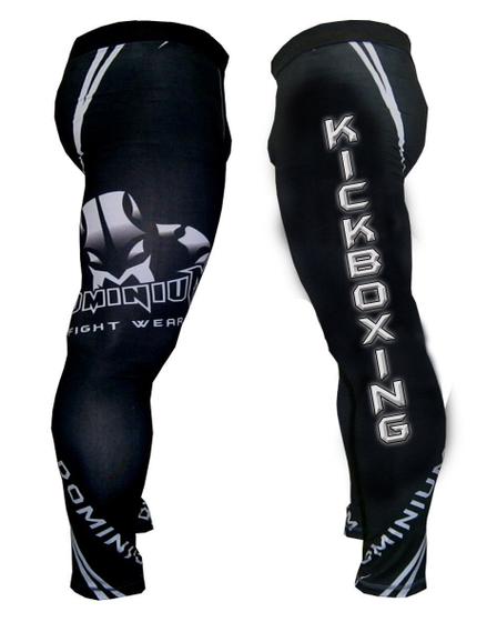 Imagem de Calça de Compressão Térmica - Kickboxing - 2795P - Masculina - P/B - Dominium -