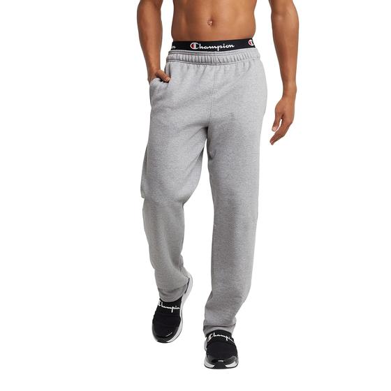 Imagem de Calça de moletom Champion Powerblend Fleece Open-Bottom para homens