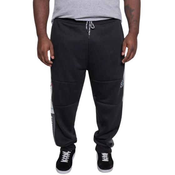 Imagem de Calça de Moletom Plus Size Masculina Onbongo Preta ON006