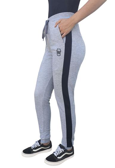 Imagem de Calça de moletom slim jogger wooks listra feminina - wm14