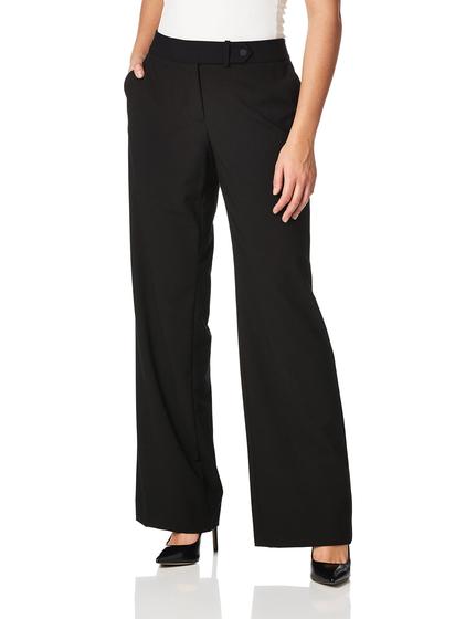 Imagem de Calça de terno Calvin Klein Classic Fit Straight Leg para mulheres