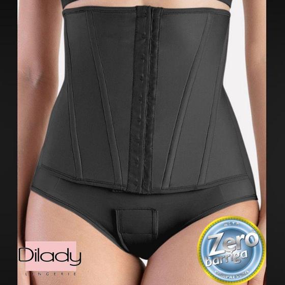 Imagem de Calça E Cinturete Modeladora 2x1  Zero Barriga -  Dilady - DILADY