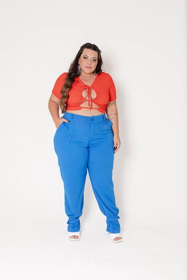 Imagem de Calça Feminia Plus Size com bolso 