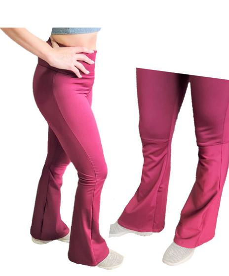 Imagem de Calça Feminina Flare Peluciada Montaria Flanelada