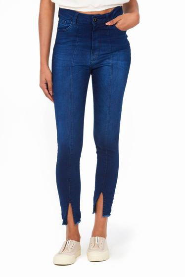 Imagem de Calça Feminina Jeans Skinny Básica Polo Wear Jeans Escuro