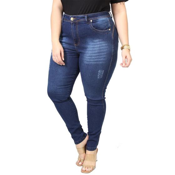 Imagem de Calça Feminina Plus Size 48 A 58 Tamanho Especial Lançamento