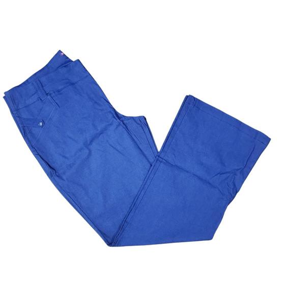Imagem de Calça Feminina Social Tecido Bengaline Confortável Flare P ao G4 Plus Size