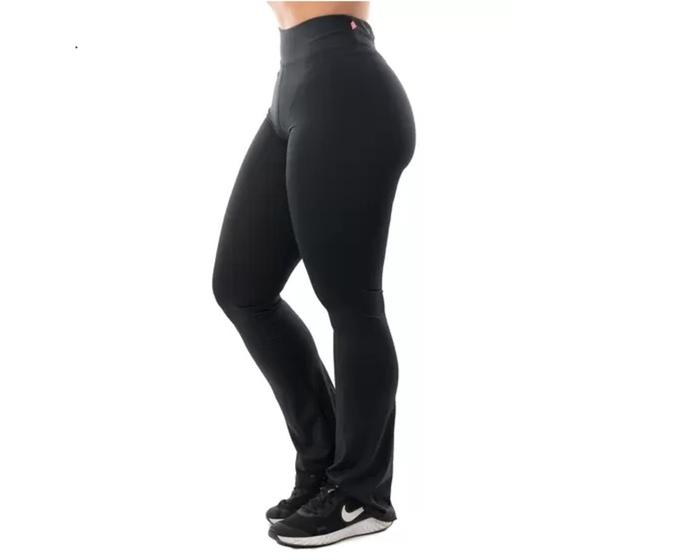 Imagem de Calça Flare Bailarina Legging Suplex Legging Boca de Sino Adulto/Jovem