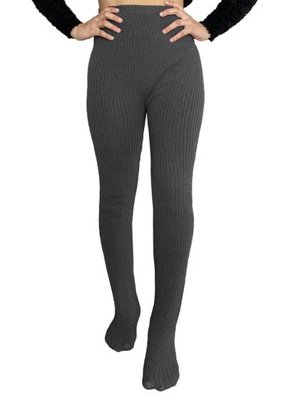 Calça Fusô De Lã Feminina Com Pézinho Cinza - SVG - Calça Feminina ...