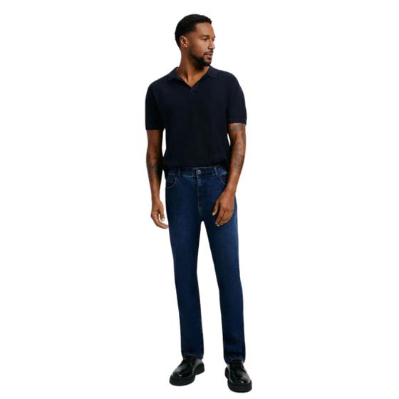 Imagem de Calça Hering  Jeans Básica Masculina Slim  Azul