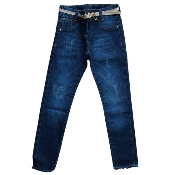 Imagem de Calça Infantil Jeans Skinny com Cinto 30223 - Akiyoshi