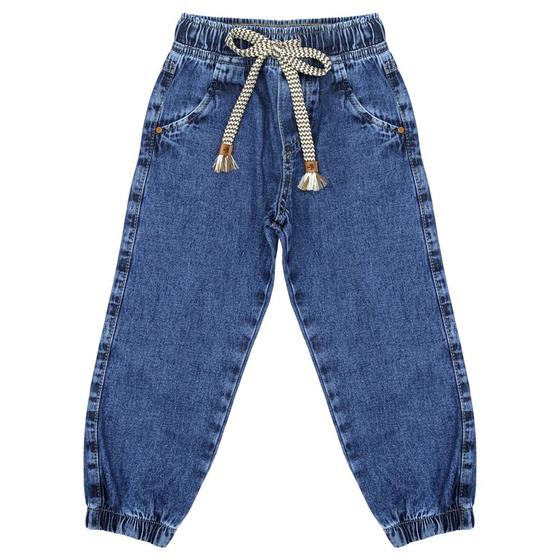 Imagem de Calça Infantil Look Jeans Jogger Vintage Jeans