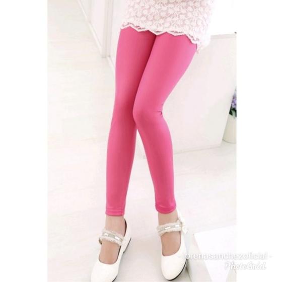 Imagem de Calça Infantil Menina ROSA PINK Blogueirinha Mini Diva Tecido Cirrê