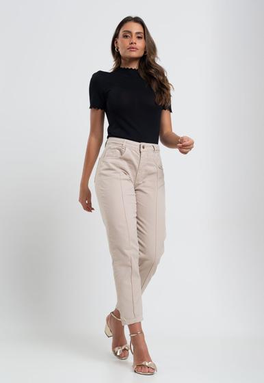 Calça Jeans Baggy Bege Salvatore Fashion é boa?