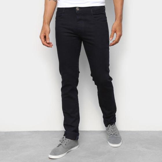 Cala Resinada Slim Fit Jeans Resinado Masculino Calça Jeans Skinny