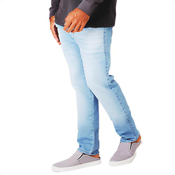 Imagem de Calça Jeans Confortável Masculina Modelo Slim