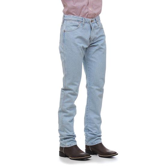 Imagem de Calça Jeans Cowboy Cut Delavê Masculina Original Wrangler 23742