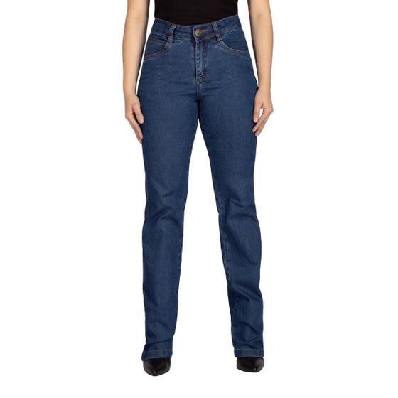 Imagem de Calça Jeans Feminina Country Vaqueira Para Rodeio 34 A 48 Coll Jeans