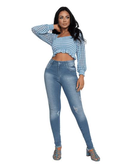 Imagem de Calça Jeans Feminina Skinny Biotipo