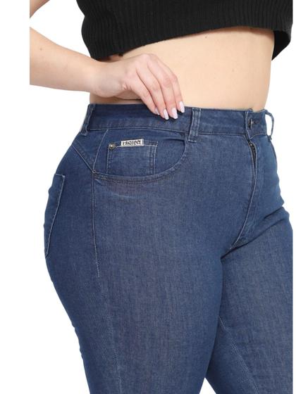 Imagem de Calça Jeans Feminina Skinny Midi Plus Size Biotipo Jeans