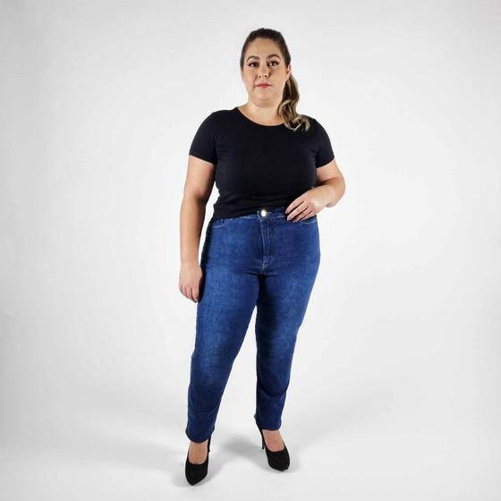 Gordinha De CalÃ§a Jeans CALÇA JEANS FEMININA SKINNY PLUS SIZE