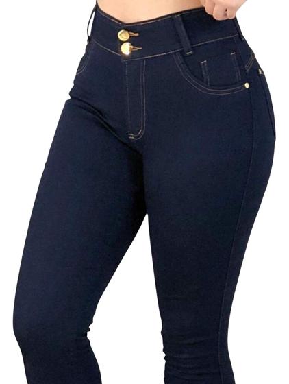 Imagem de Calça Jeans Feminina Tradicional Confortável Qualidade Premium