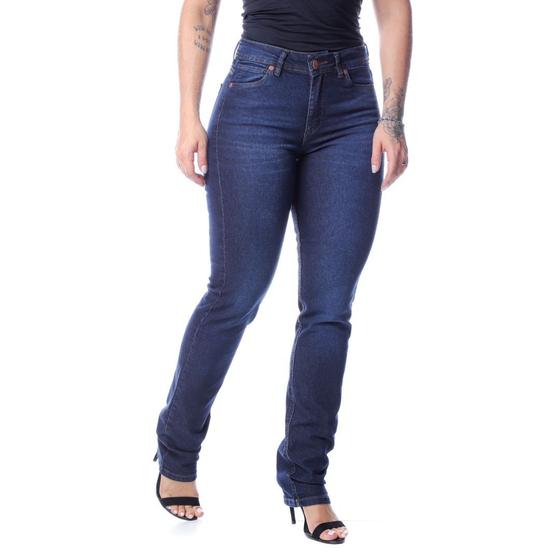 Imagem de Calça Jeans Feminina Vilejack Elastano Reta C Médio VFCJ3012