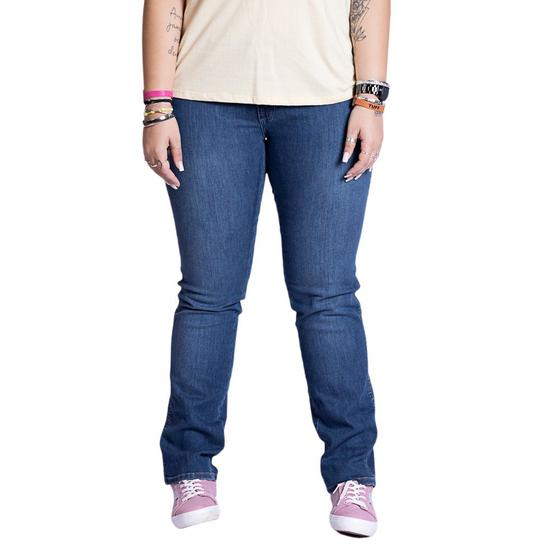 Calça Jeans Feminina Wrangler Vintage Stone Menor preço em Calça Jeans Feminina Wrangler Vintage Stone