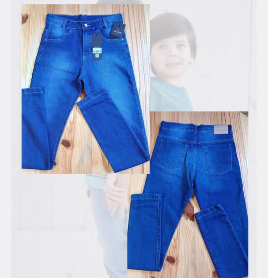 Imagem de Calça jeans juvenil masculino stop