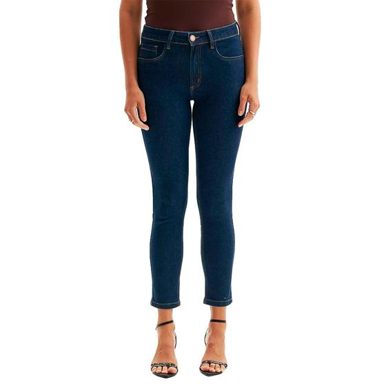 Imagem de Calça Jeans Lança Perfume Diana Ankle Ou24 Azul Feminino