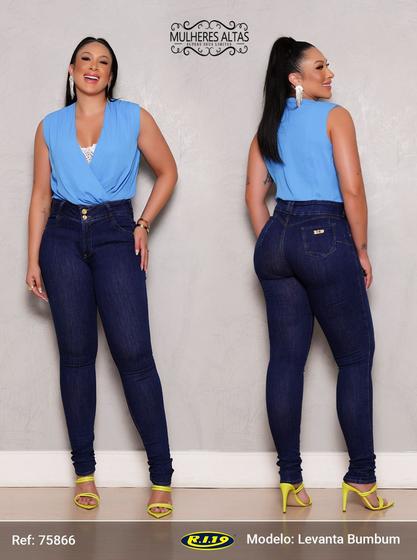 Imagem de Calça Jeans Lycra Skinny, Mulheres Altas, Ri19 SKU 75866