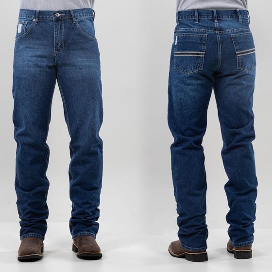 Imagem de Calça jeans masculina 100 % algodão