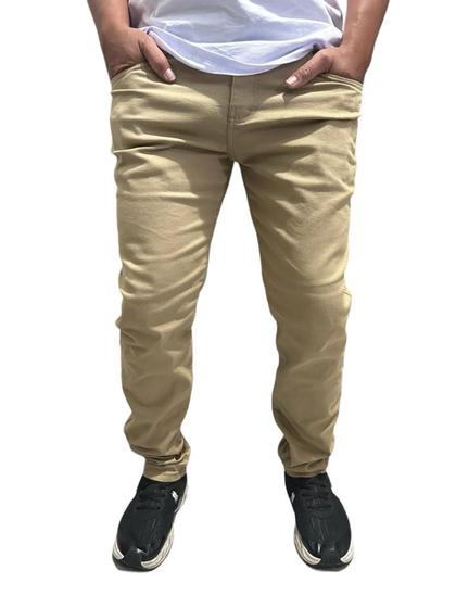 Imagem de Calça jeans masculina basica elastano slim fit a pronta entrega