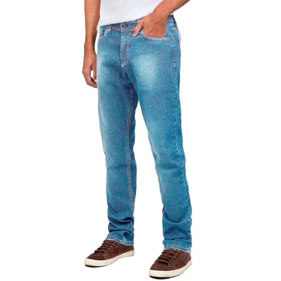 Calça jeans masculina com elastano jezzian jeans - 40 ao 46 Menor preço em Calça jeans masculina com elastano jezzian jeans - 40 ao 46