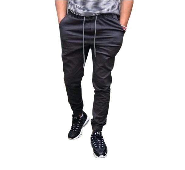 Imagem de Calça jeans masculina JOGGER calça com elastano premium jeans sarja