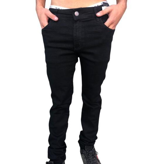 Imagem de Calça Jeans Masculina Original Elastano Slim Premium