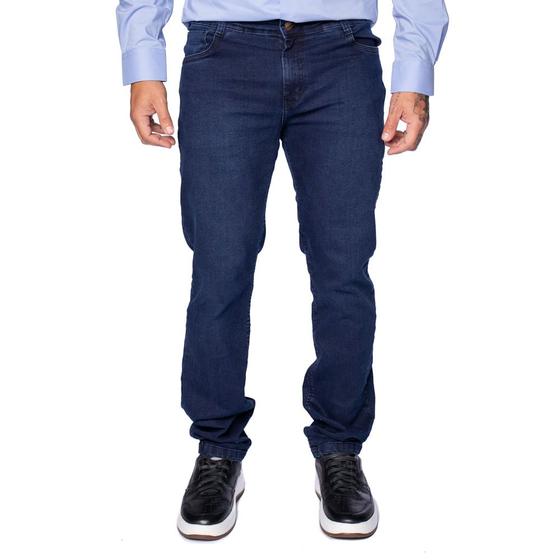 Imagem de Calça Jeans Masculina Pitt Slim Fit Azul Escuro