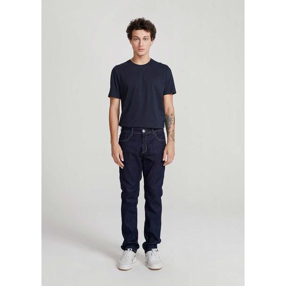 Calça Jeans Masculina Regular Com Elastano Menor preço em Calça Jeans Masculina Regular Com Elastano
