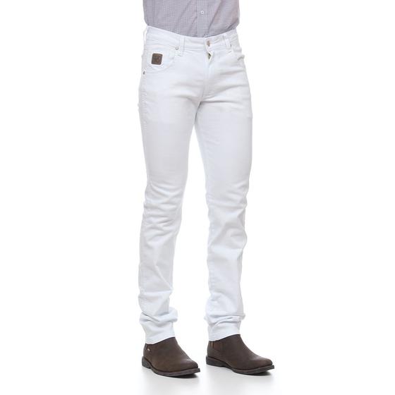 Imagem de Calça Jeans Masculina Sarja Branca Dock's 23915