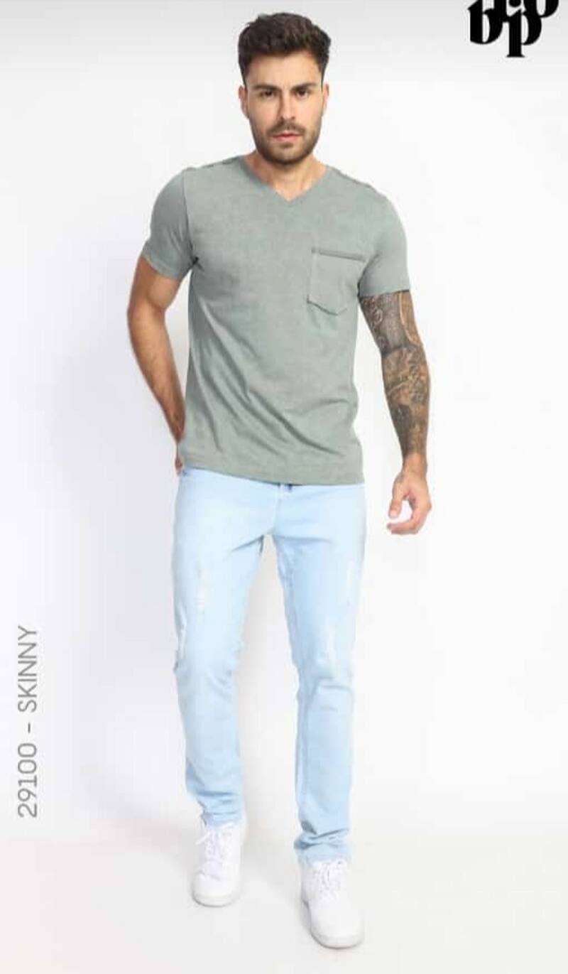 Calça jeans masculina skinny Biotipo - Biotipo - Calças Jeans Masculina ...