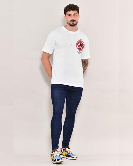 Imagem de Calça Jeans Masculina Super Skinny  22318 Escura