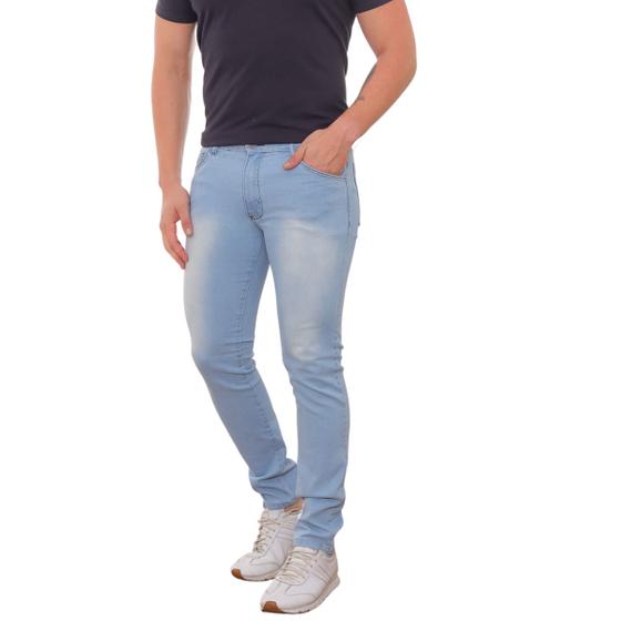 Calça Jeans Masculina Tendência Super Skinny Premium Menor preço em Calça Jeans Masculina Tendência Super Skinny Premium