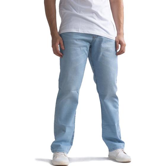 Imagem de Calça Jeans Masculina Tradicional Bali Long Island Azul Claro