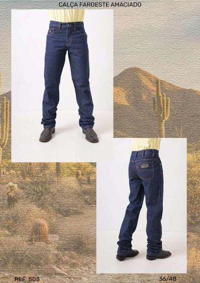 Imagem de Calça Jeans Nelore Country Masculina Faroeste