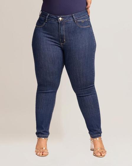 Imagem de Calça Jeans Plus Size Feminina Skinny