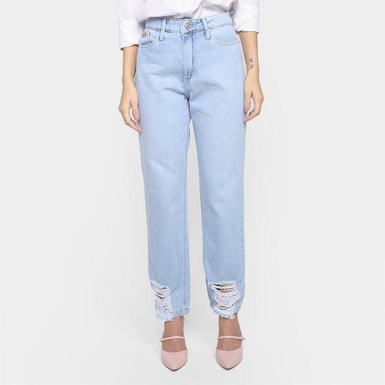 Imagem de Calça Jeans Reta All Is Love Lucia Cintura Média Feminina