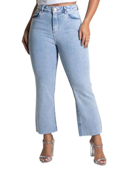 Boot Cut CalÃ§as Sawary Flare Blue Sawary Flare Calça Jeans