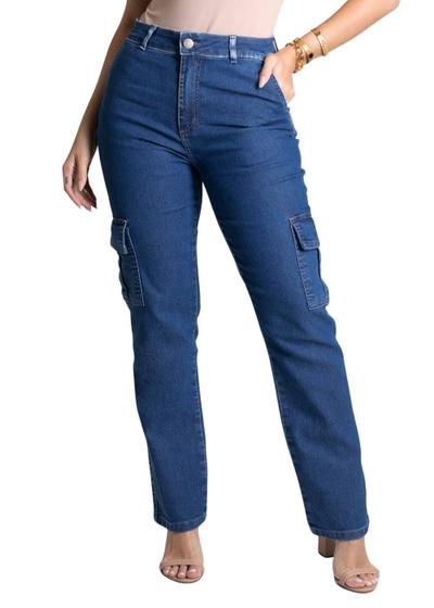 Imagem de Calça Jeans Sawary Reta - 277924 Azul